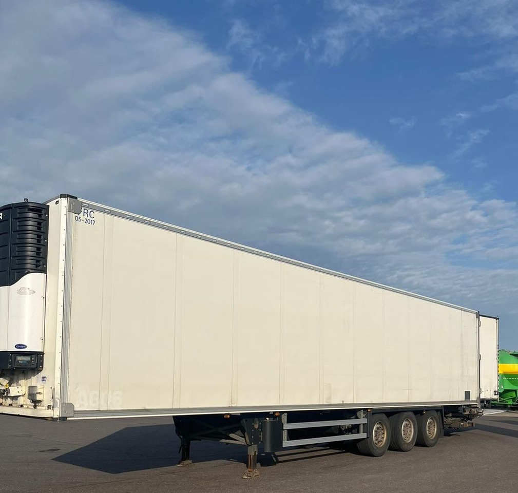 Schmitz Cargobull CARRIER MAXIMA 1300 / WINDA / DOPPEL STOCK / ŚCIANA GRODZIOWA / BELKI / PODNOSZONA OŚ / z Niemiec / TOP STAN 2011/ CARRIER CHŁODNIA CHLODNIA LODÓWKA PODWÓJNY ZAŁADUNEK PIĘTROWA - Frigorífico semirremolque: foto 2 Schmitz Cargobull CARRIER MAXIMA 1300 / WINDA / DOPPEL STOCK / ŚCIANA GRODZIOWA / BELKI / PODNOSZONA OŚ / z Niemiec / TOP STAN 2011/ CARRIER CHŁODNIA CHLODNIA LODÓWKA PODWÓJNY ZAŁADUNEK PIĘTROWA - Frigorífico semirremolque: foto 2