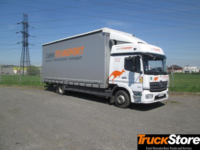 Mercedes-Benz Atego 1227 L - Camión caja cerrada: foto 1 Mercedes-Benz Atego 1227 L - Camión caja cerrada: foto 1