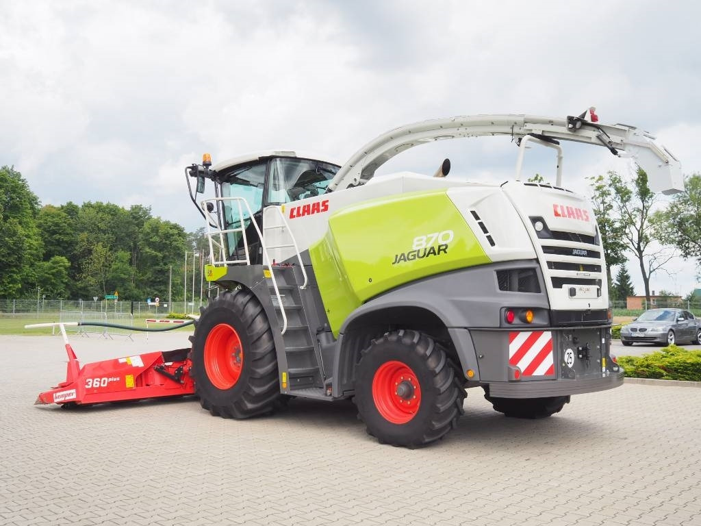 Claas Jaguar 870 + Kemper 360 Plus - Cosechadora de forraje: foto 2 Claas Jaguar 870 + Kemper 360 Plus - Cosechadora de forraje: foto 2