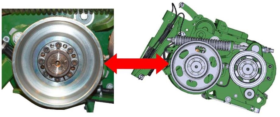 Krone Big X / V-BELT PULLEY - Caja de cambios para Maquinaria agrícola: foto 4 Krone Big X / V-BELT PULLEY - Caja de cambios para Maquinaria agrícola: foto 4