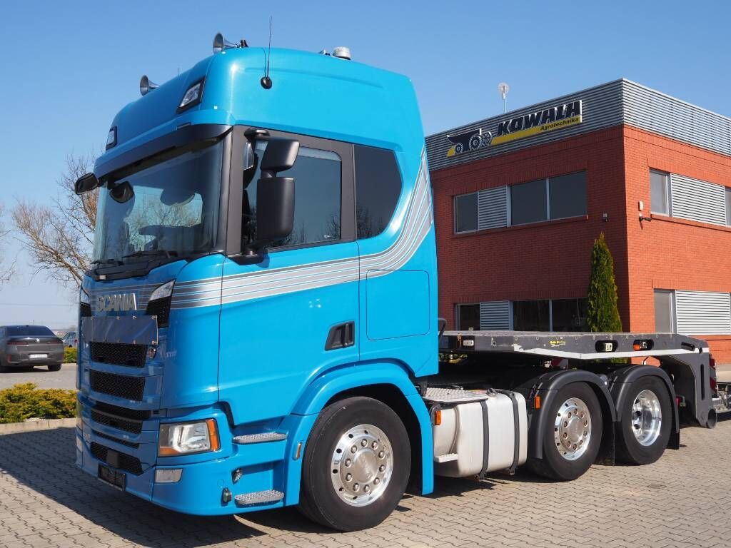 Scania R500 6x2/4 + Recker SANR-38 - Camión forestal: foto 2 Scania R500 6x2/4 + Recker SANR-38 - Camión forestal: foto 2
