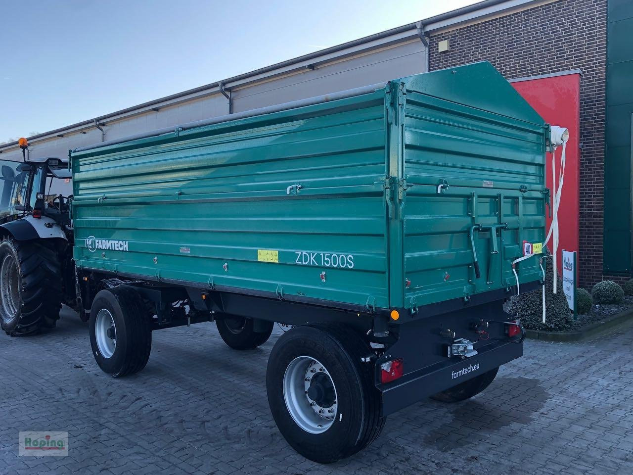 Remolque volquete agrícola Farmtech ZDK0 15t: foto 9 Remolque volquete agrícola Farmtech ZDK0 15t: foto 9
