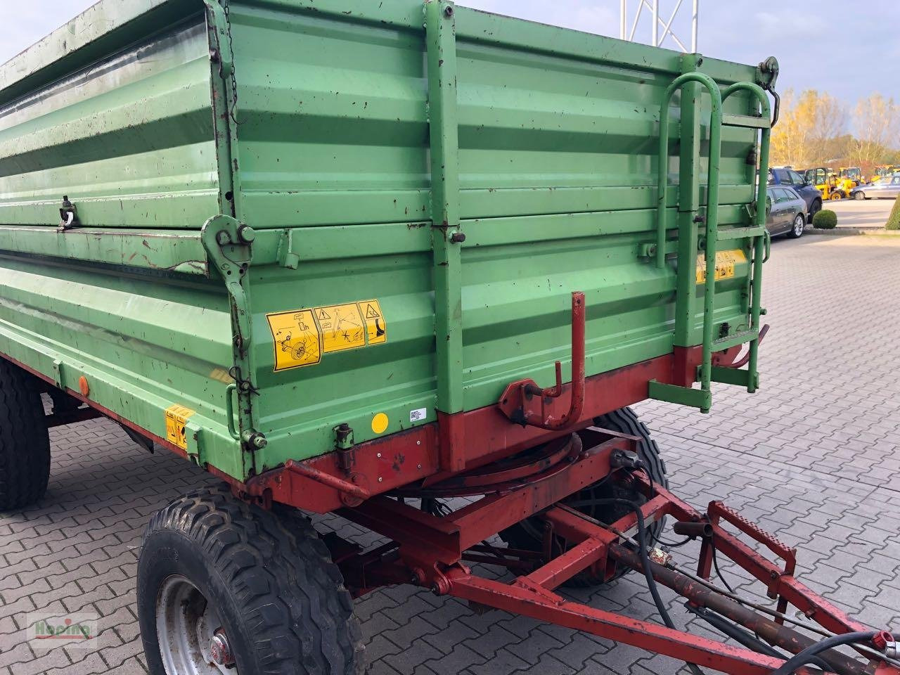 Strautmann SKD 8001 - Remolque volquete agrícola: foto 5 Strautmann SKD 8001 - Remolque volquete agrícola: foto 5