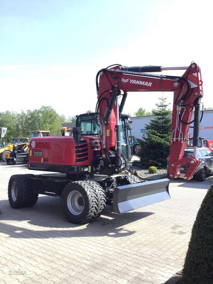 Yanmar B110W - Excavadora de ruedas: foto 3 Yanmar B110W - Excavadora de ruedas: foto 3