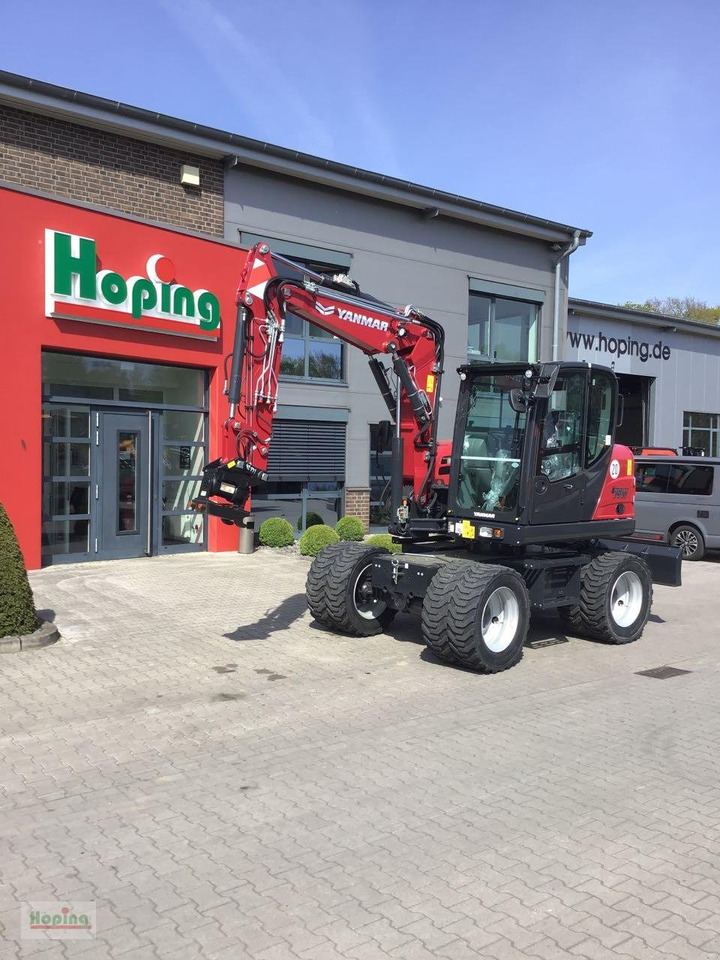 Yanmar B75W - Excavadora de ruedas: foto 1 Yanmar B75W - Excavadora de ruedas: foto 1