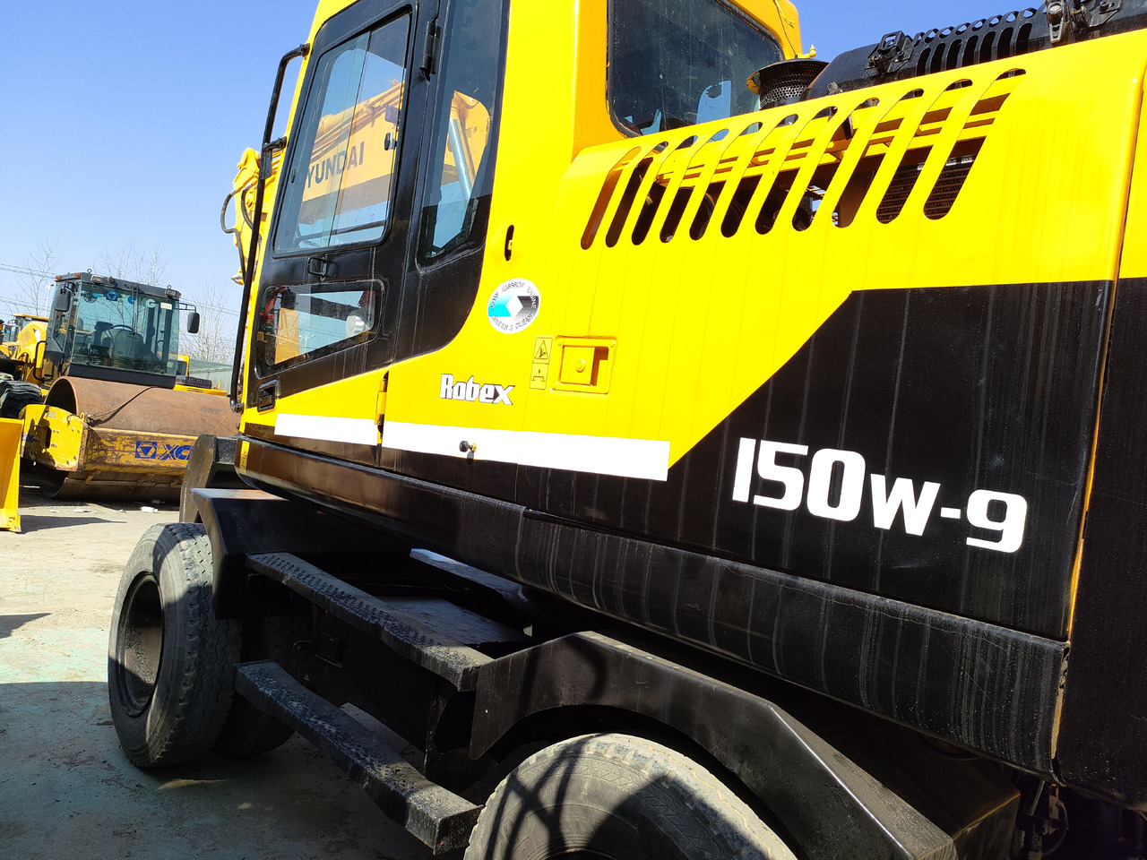 Hyundai R150W-9 - Excavadora de ruedas: foto 5 Hyundai R150W-9 - Excavadora de ruedas: foto 5