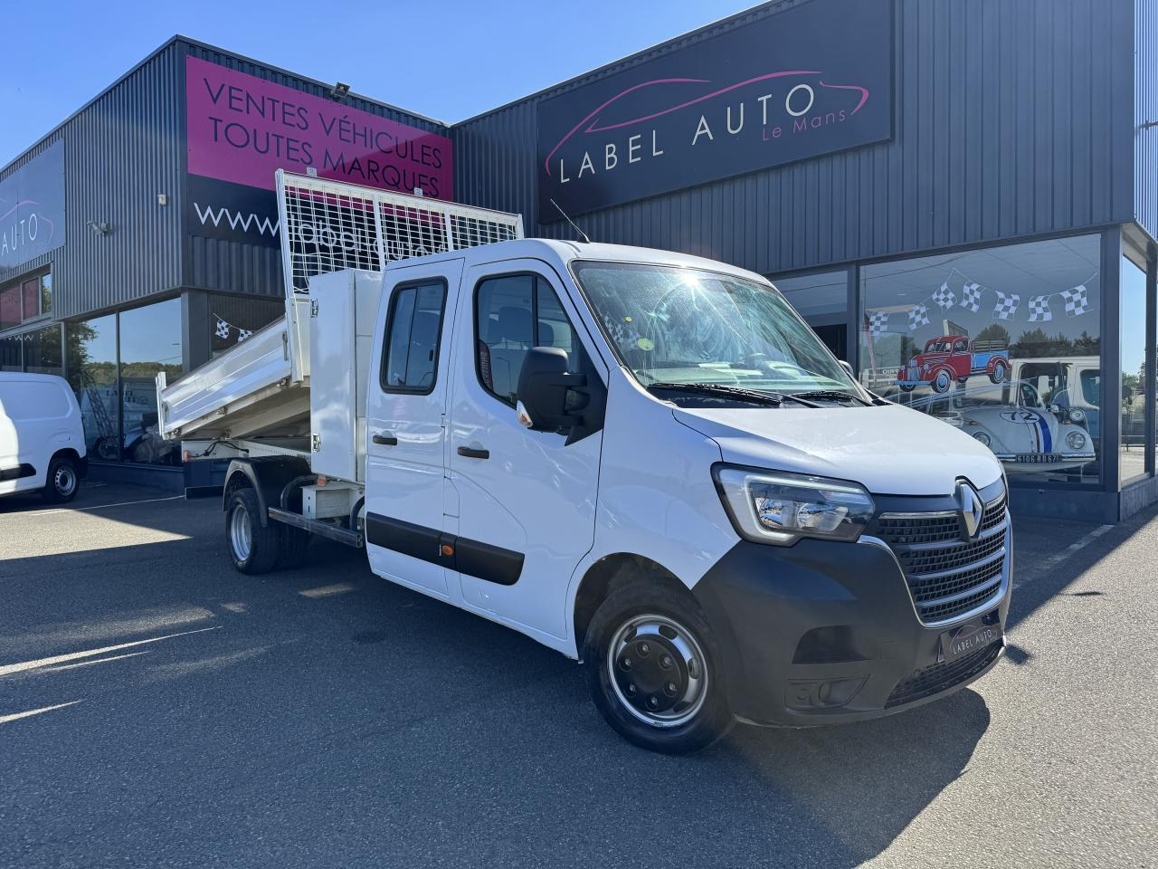 Renault Master RENAULT 3T5 BENNE + COFFRE RJ DOUBLE CABINE 6 PL 2.3 DCI 130 CH CONFORT + GPS + REGUL + CLIM - Volquete furgoneta: foto 2 Renault Master RENAULT 3T5 BENNE + COFFRE RJ DOUBLE CABINE 6 PL 2.3 DCI 130 CH CONFORT + GPS + REGUL + CLIM - Volquete furgoneta: foto 2