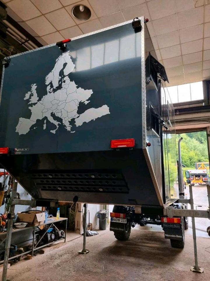 Wohnkabine Wohnaufbau für Unimog 405 U400 400 500 300 290 Expeditionfahrzeug Wohnmobil Wohnwagen Kofferaufbau - Autocaravana: foto 2 Wohnkabine Wohnaufbau für Unimog 405 U400 400 500 300 290 Expeditionfahrzeug Wohnmobil Wohnwagen Kofferaufbau - Autocaravana: foto 2