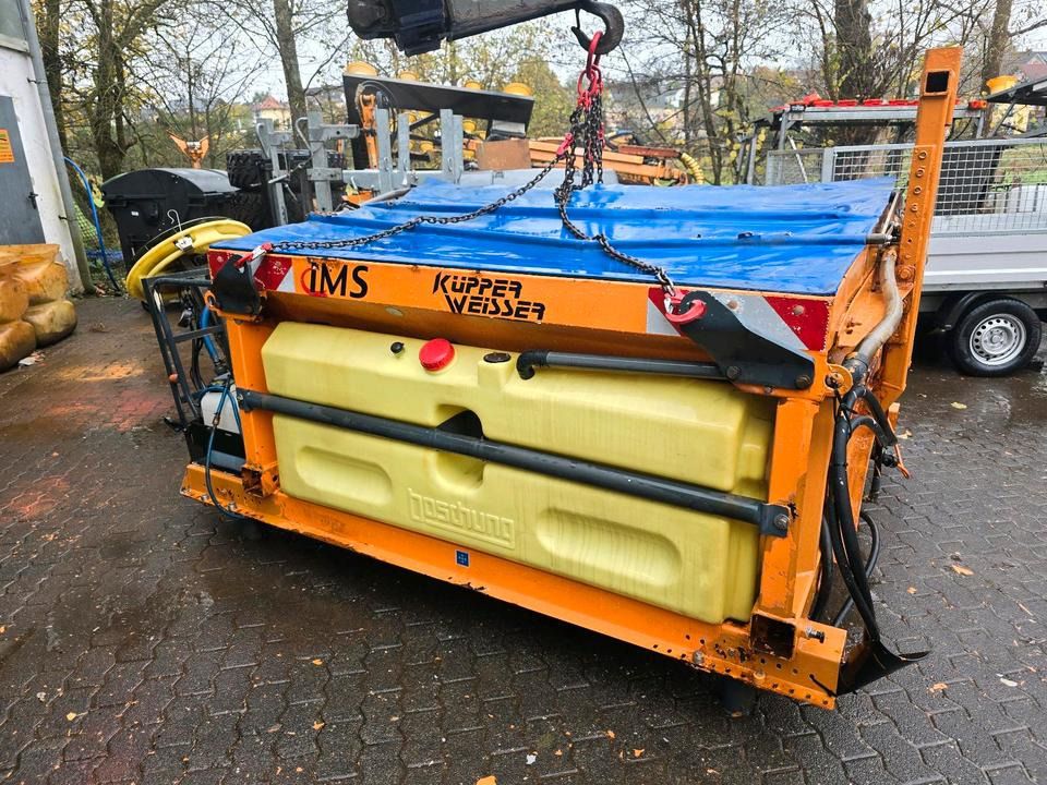 Küpper-Weisser IMSSM F20020HFA Salzstreuer Salzsilo Streuautomat Winterdienst Unimog 405 U300 U 400 500 530 527 423 427 318 218 ThermoMat Schmidt Stratos Mulag Parkrahmen - Esparcidor de sal: foto 2 Küpper-Weisser IMSSM F20020HFA Salzstreuer Salzsilo Streuautomat Winterdienst Unimog 405 U300 U 400 500 530 527 423 427 318 218 ThermoMat Schmidt Stratos Mulag Parkrahmen - Esparcidor de sal: foto 2