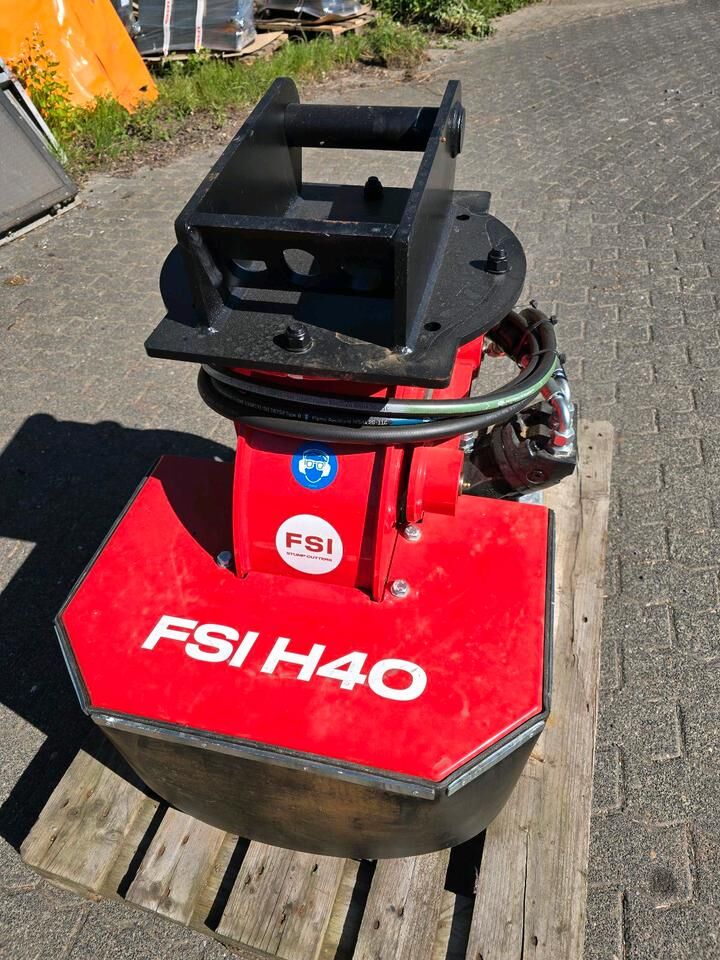 Wurzelstockfräse FSI H40 Baumstumpenfräse Baumstubbenfräse Wurzelfräse für Mulag Böschungsmäher Böschungsmulcher Bankettmäher passend für Bagger MS03 Aufnahme - Triturador de tocones: foto 1 Wurzelstockfräse FSI H40 Baumstumpenfräse Baumstubbenfräse Wurzelfräse für Mulag Böschungsmäher Böschungsmulcher Bankettmäher passend für Bagger MS03 Aufnahme - Triturador de tocones: foto 1