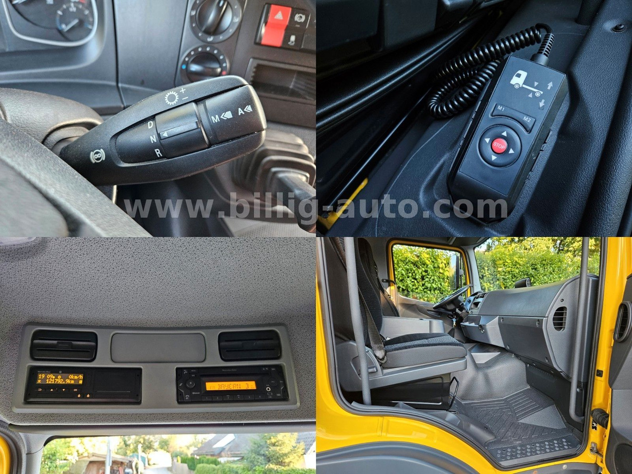 Camión caja cerrada Mercedes-Benz Atego 1327 L * BREMS/SPUR-ASS*DIFF.*LBW*AHK*7.2m: foto 13