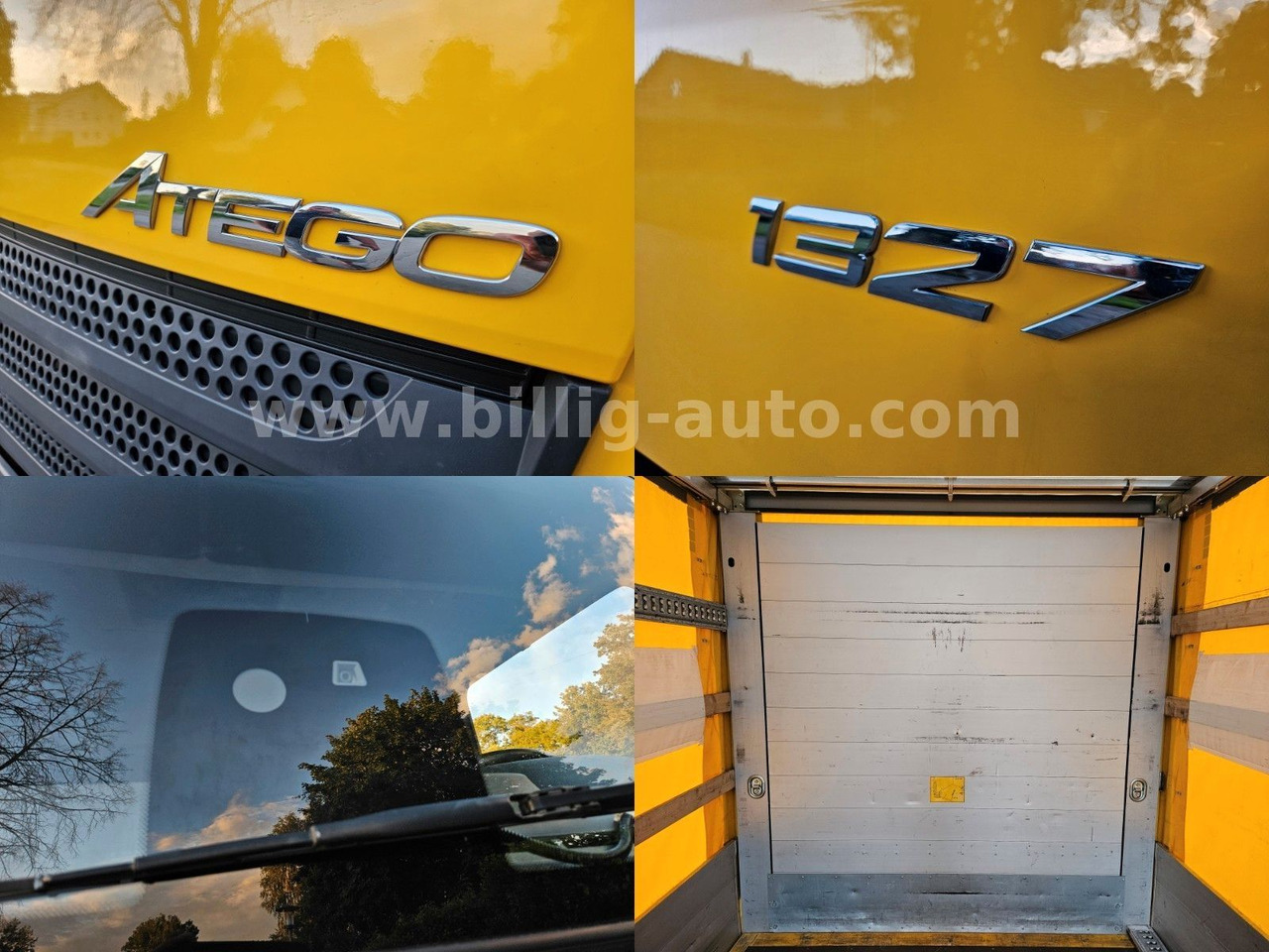 Camión caja cerrada Mercedes-Benz Atego 1327 L * BREMS/SPUR-ASS*DIFF.*LBW*AHK*7.2m: foto 18