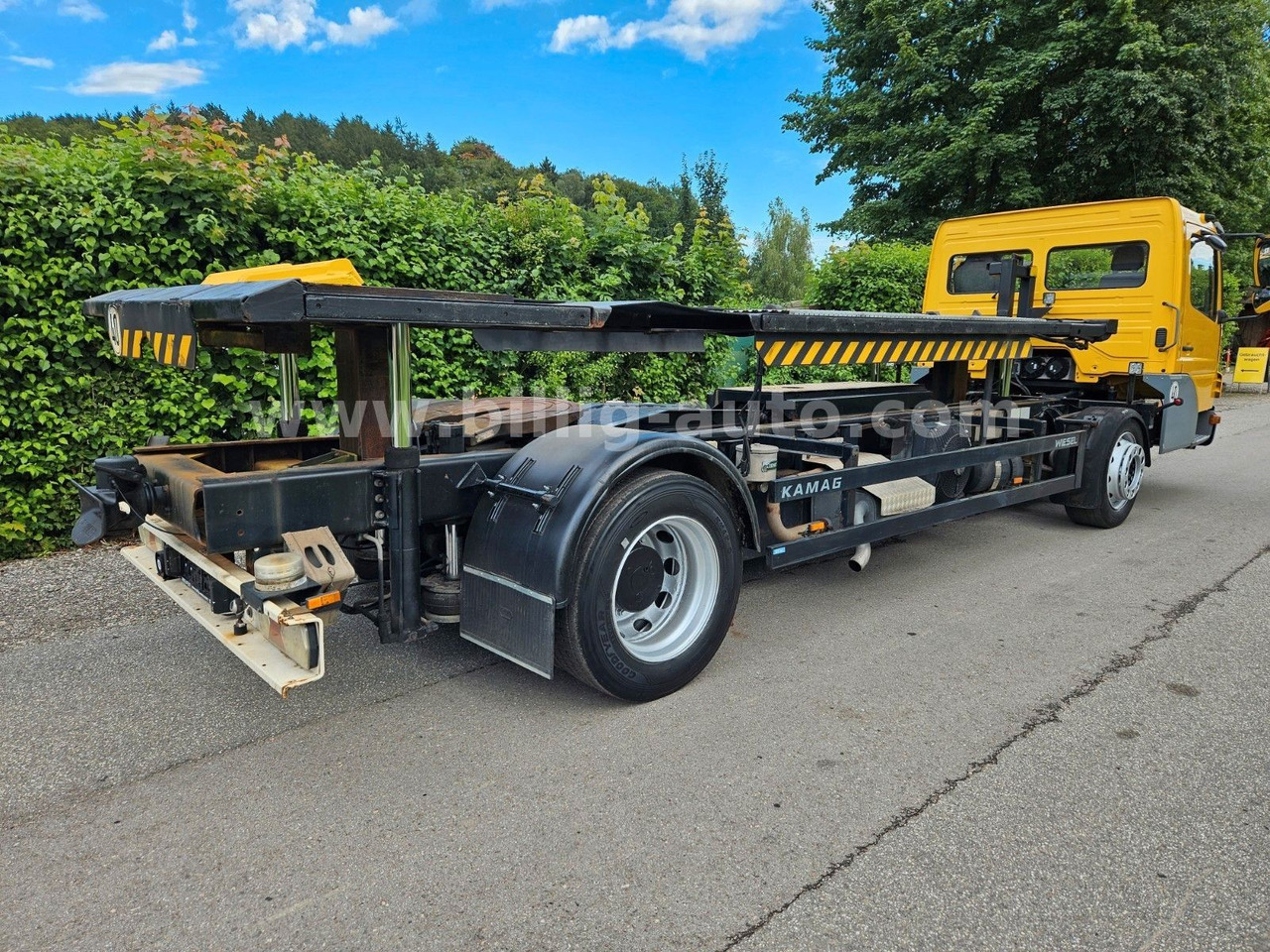 Mercedes-Benz Kamag * WBH 25 * Wiesel * Umsetzer * Sattelkupp. - Portacontenedore/ Intercambiable camión: foto 5 Mercedes-Benz Kamag * WBH 25 * Wiesel * Umsetzer * Sattelkupp. - Portacontenedore/ Intercambiable camión: foto 5