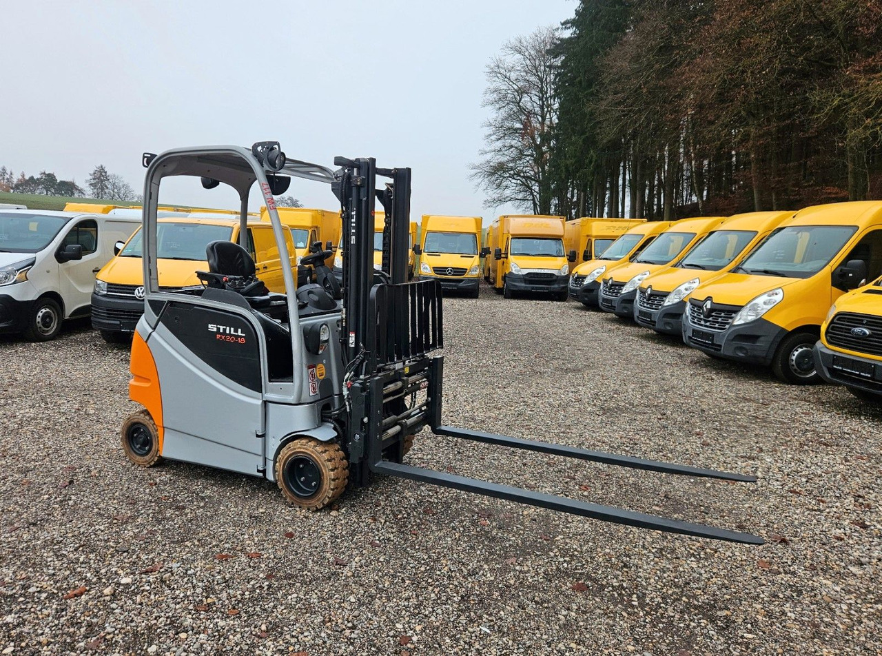 Still RX20 - 18 hydrl. Zinkenverstellung | 4-Rad |1.Hd - Carretilla elevadora eléctrica: foto 1 Still RX20 - 18 hydrl. Zinkenverstellung | 4-Rad |1.Hd - Carretilla elevadora eléctrica: foto 1