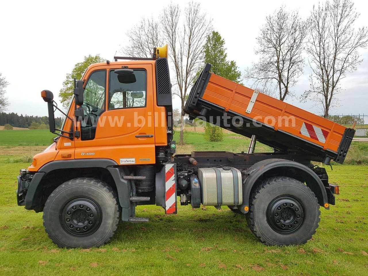 Unimog U400 405/12*HYDROSTAT*VARIOPILOT*Euro4*Kipper - Volquete camión: foto 1 Unimog U400 405/12*HYDROSTAT*VARIOPILOT*Euro4*Kipper - Volquete camión: foto 1