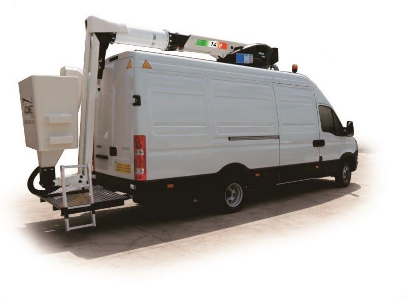 Comet IZOLACJA 46kV Podnośnik koszowy 14/2/8 JIB do pracy pod napięciem zamontowany na VAN 5,2 t - Camión con plataforma elevadora: foto 1 Comet IZOLACJA 46kV Podnośnik koszowy 14/2/8 JIB do pracy pod napięciem zamontowany na VAN 5,2 t - Camión con plataforma elevadora: foto 1