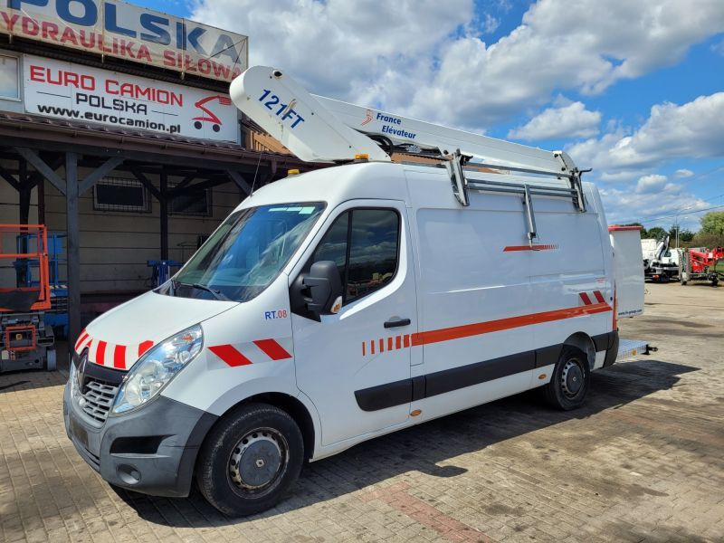 Renault Master podnośnik koszowy 12 m France Elevateur 121 FT - Camión con plataforma elevadora: foto 1 Renault Master podnośnik koszowy 12 m France Elevateur 121 FT - Camión con plataforma elevadora: foto 1
