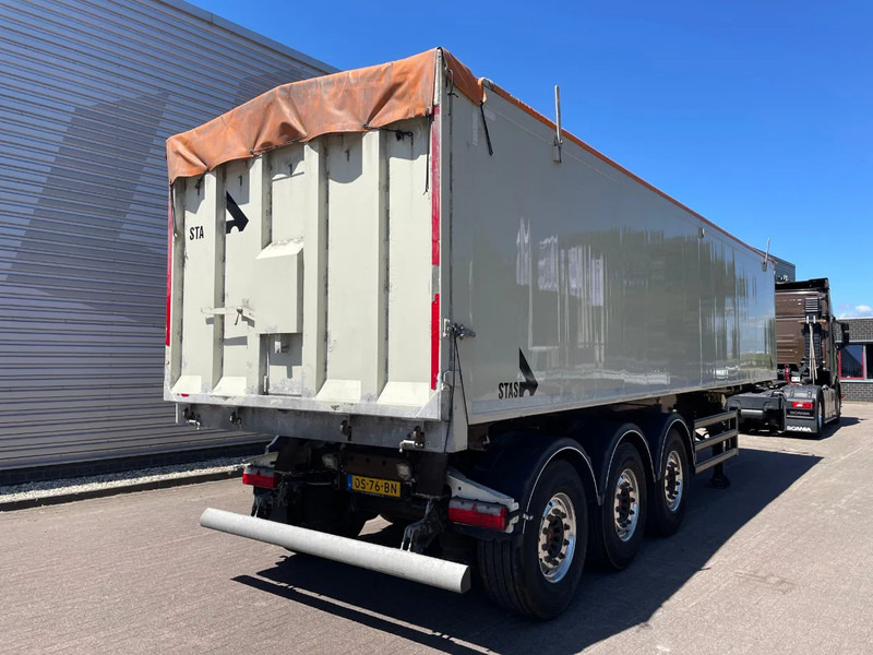 Stas 300 CX / FULL ALUMINIUM / 48M3 / APK - TUV NOVEMBER 2025 / SAF AXLES / DICS BRAKES / RVS FLOOR / - Volquete semirremolque: foto 4 Stas 300 CX / FULL ALUMINIUM / 48M3 / APK - TUV NOVEMBER 2025 / SAF AXLES / DICS BRAKES / RVS FLOOR / - Volquete semirremolque: foto 4
