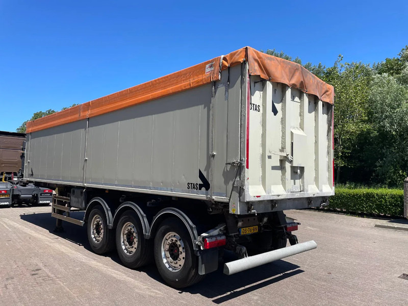 Stas 300 CX / FULL ALUMINIUM / 48M3 / APK - TUV NOVEMBER 2025 / SAF AXLES / DICS BRAKES / RVS FLOOR / - Volquete semirremolque: foto 3 Stas 300 CX / FULL ALUMINIUM / 48M3 / APK - TUV NOVEMBER 2025 / SAF AXLES / DICS BRAKES / RVS FLOOR / - Volquete semirremolque: foto 3