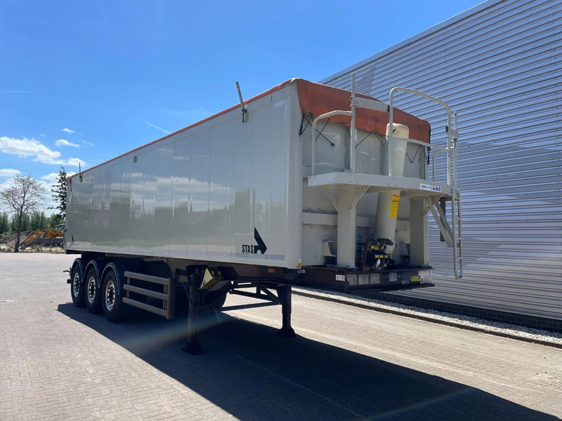 Stas S300CX / ALU KIPPER / RVS FLOOR / 48M3 / APK - TUV oktober 2024 / SAF AXLES / DISC BRAKES / - Volquete semirremolque: foto 1 Stas S300CX / ALU KIPPER / RVS FLOOR / 48M3 / APK - TUV oktober 2024 / SAF AXLES / DISC BRAKES / - Volquete semirremolque: foto 1