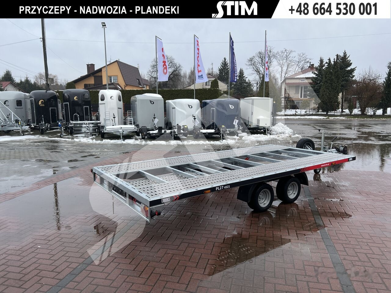Portavehículos remolque nuevo Lorries PL27-4521: foto 8