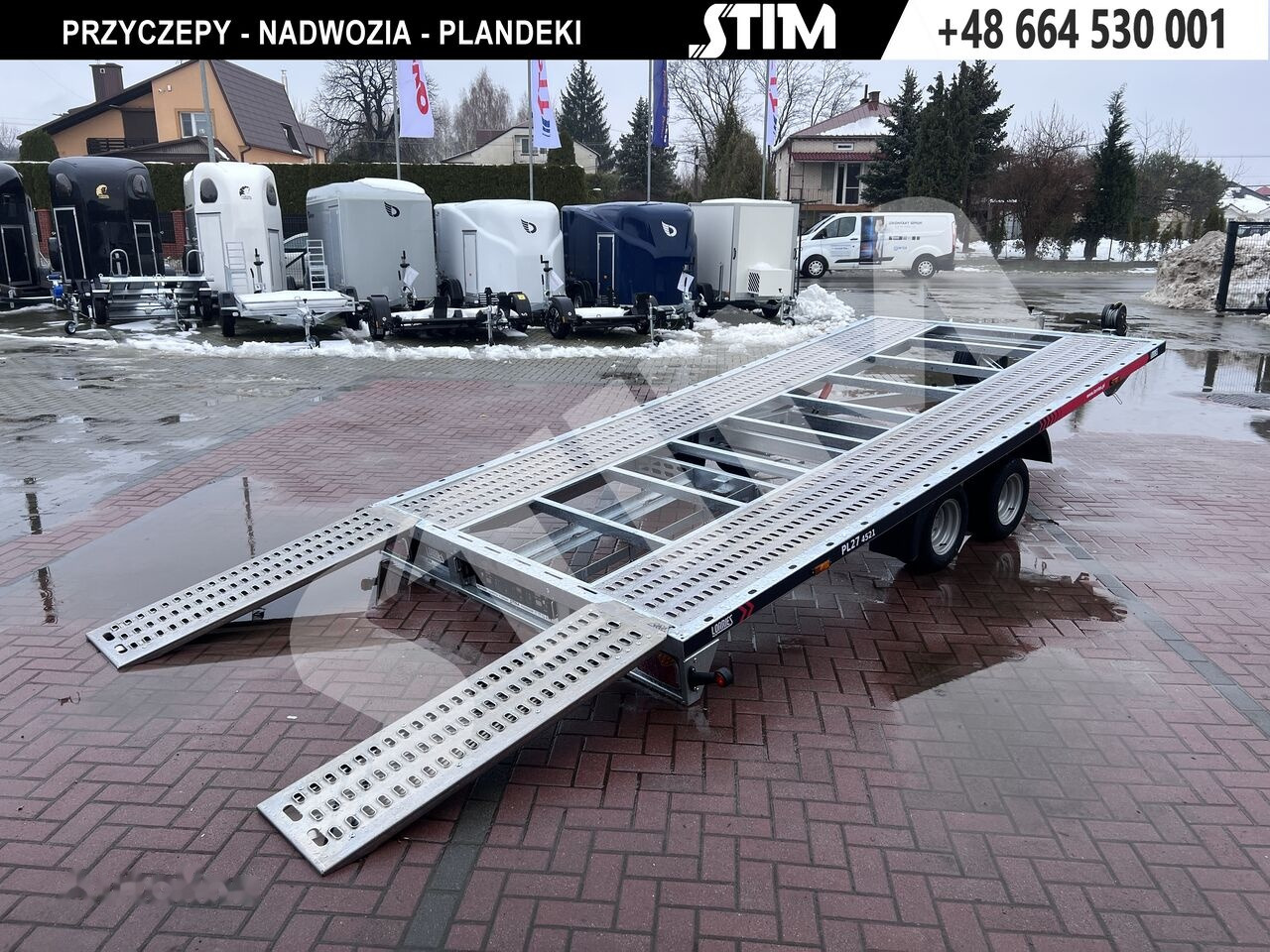 Portavehículos remolque nuevo Lorries PL27-4521: foto 13