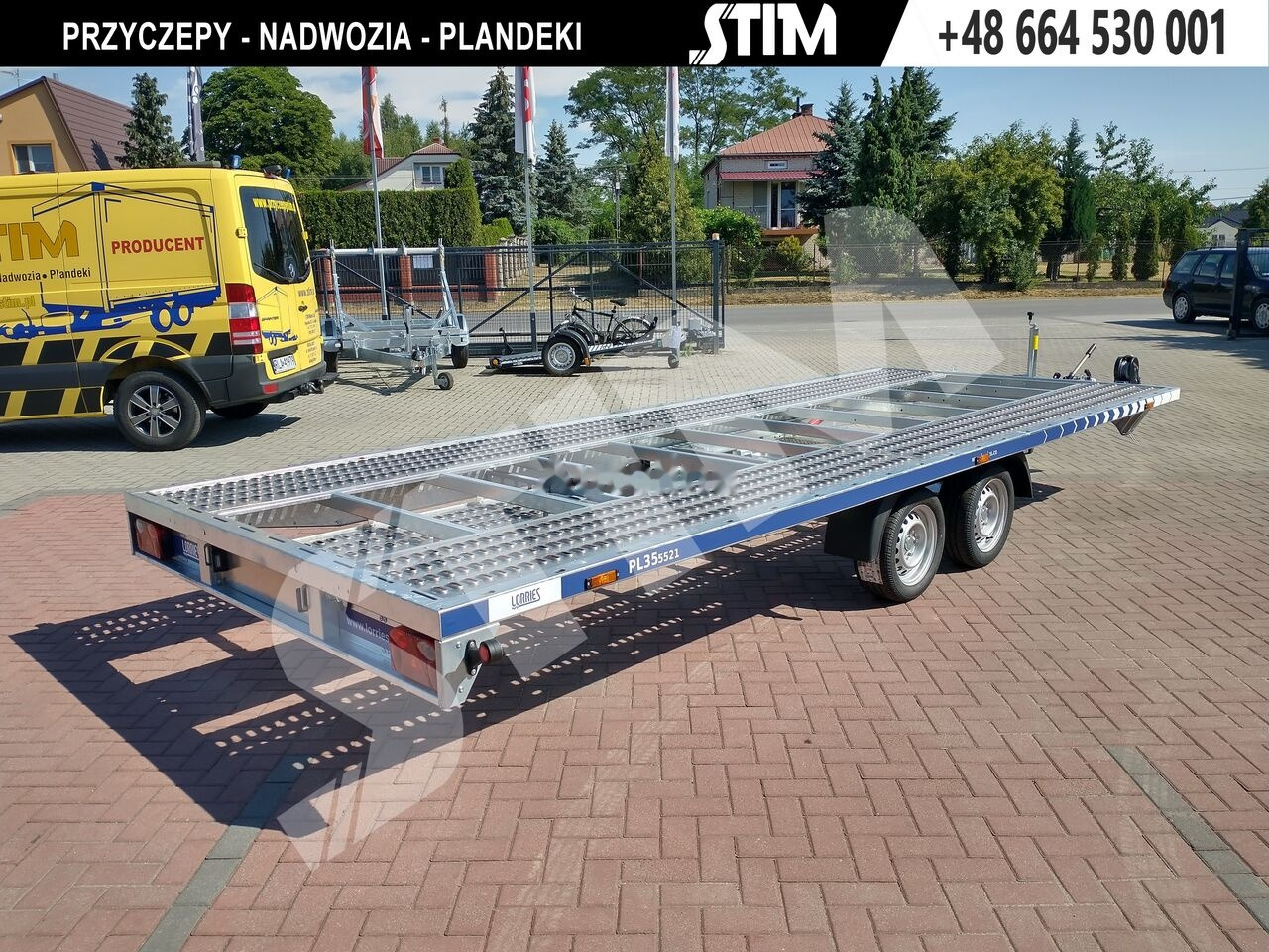 Lorries PL35-5521 - Portavehículos remolque: foto 1 Lorries PL35-5521 - Portavehículos remolque: foto 1