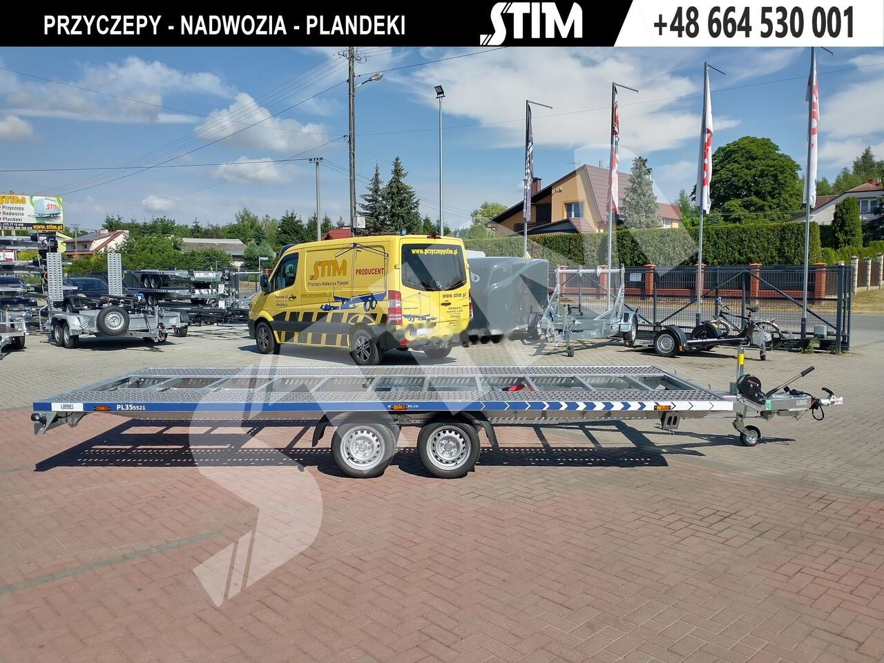 Lorries PL35-5521 - Portavehículos remolque: foto 3 Lorries PL35-5521 - Portavehículos remolque: foto 3