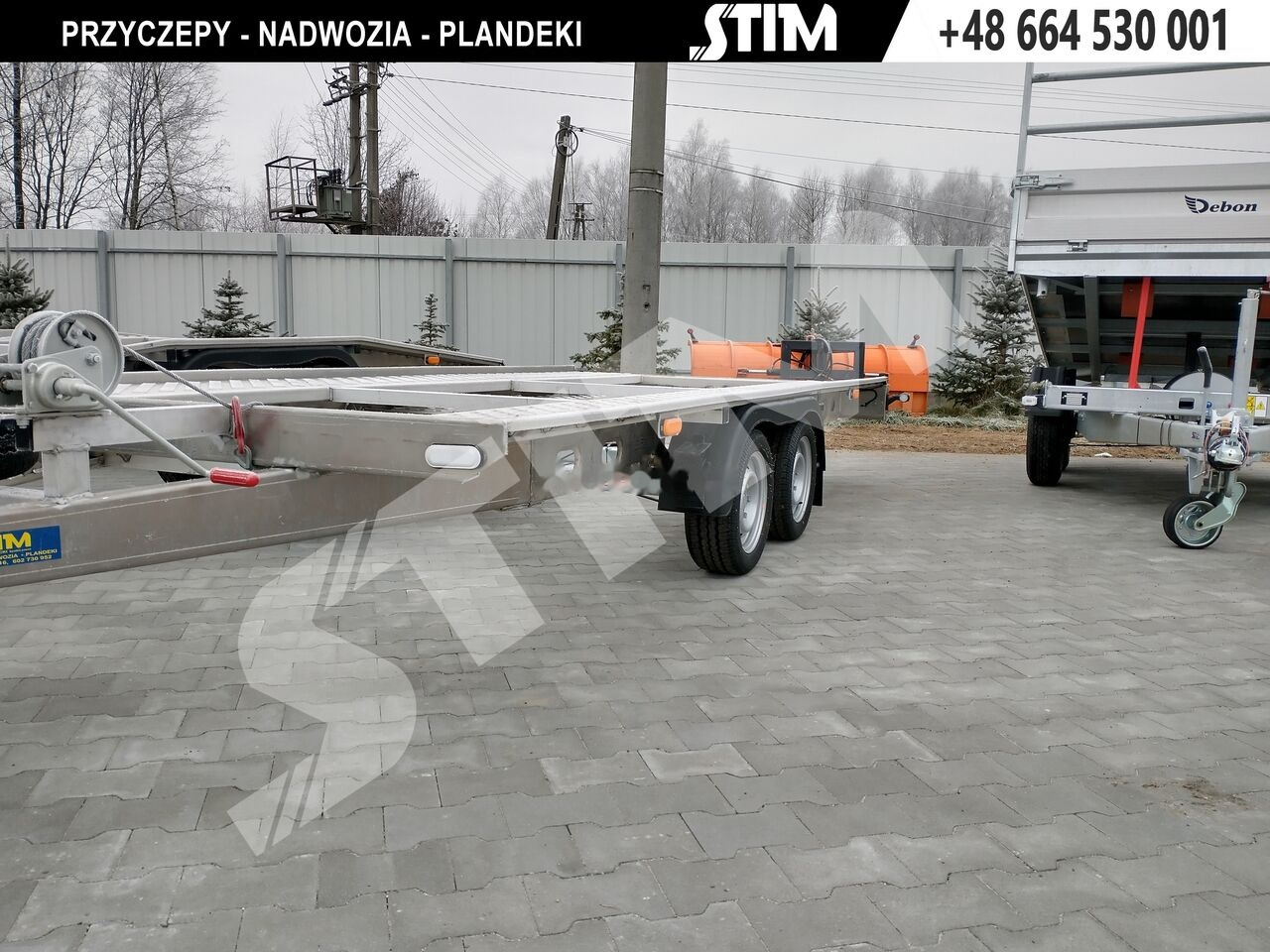 Stim L22/PP-TP/45-27A - Portavehículos remolque: foto 3 Stim L22/PP-TP/45-27A - Portavehículos remolque: foto 3