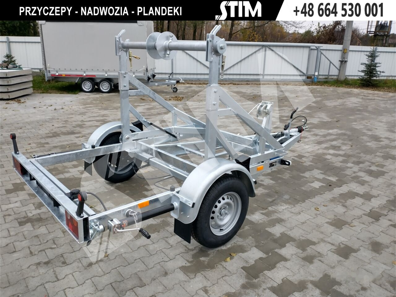 Stim S21/KB-13WR - Remolque portabobinas: foto 2 Stim S21/KB-13WR - Remolque portabobinas: foto 2
