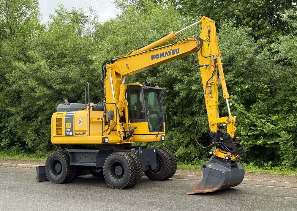 Komatsu * Komatsu PW 148 *ROTOTILT * Sprowadzona * Stan Perfekcyjny * Koparka Kołowa * - Excavadora de ruedas: foto 2 Komatsu * Komatsu PW 148 *ROTOTILT * Sprowadzona * Stan Perfekcyjny * Koparka Kołowa * - Excavadora de ruedas: foto 2