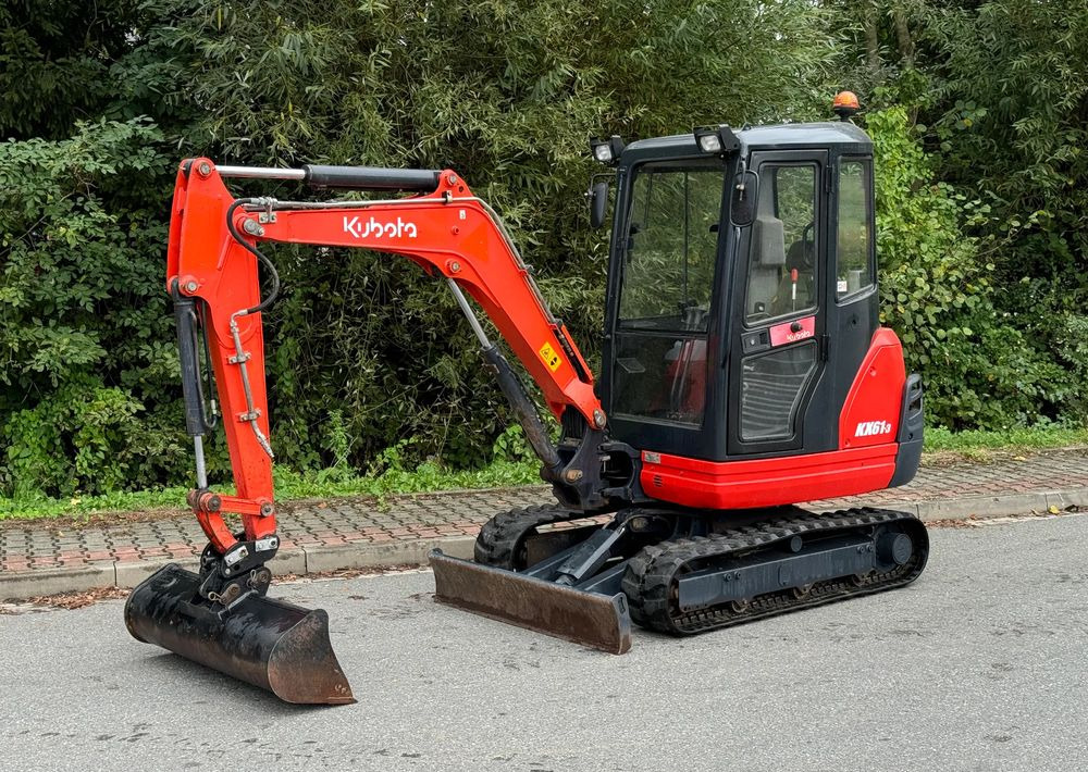 Miniexcavadora Kubota * Sprowadzona * Minikoparka * Kubota KX61-3 * 2.6 Ton *: foto 1