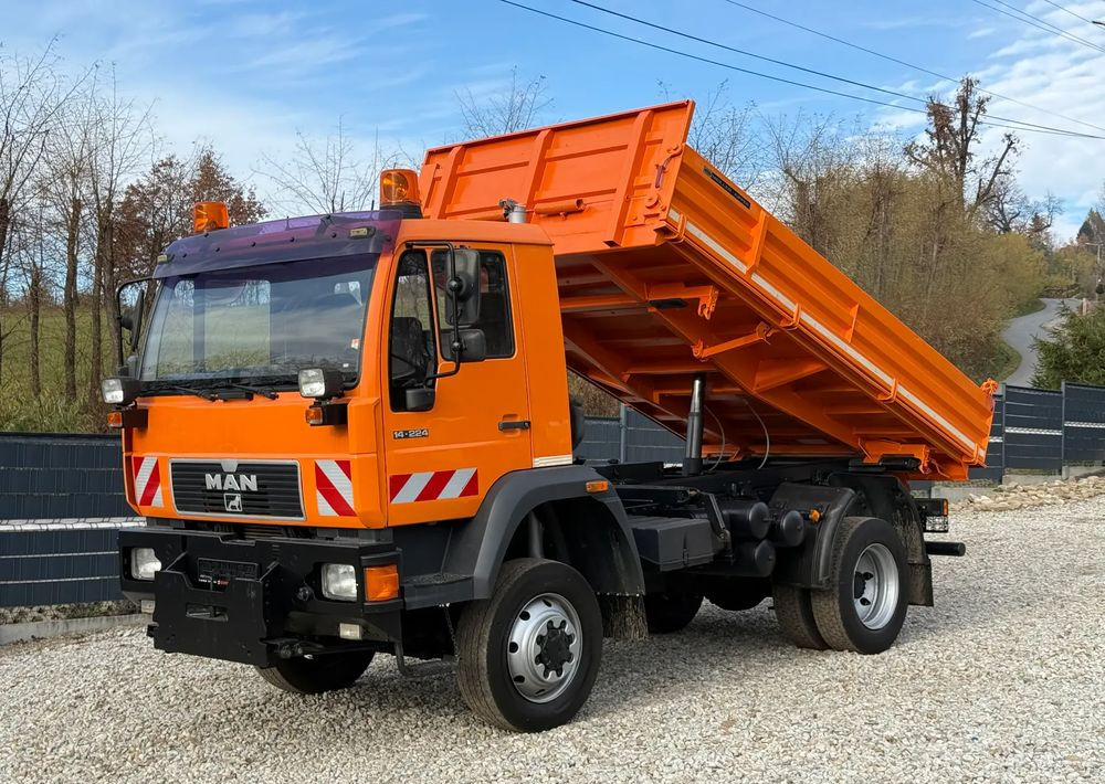 Volquete camión MAN * MAN 14-220 * Kiper Wywrotka Meiller * 4x4 * Zimowe Utrzymanie * Unimog *: foto 12 Volquete camión MAN * MAN 14-220 * Kiper Wywrotka Meiller * 4x4 * Zimowe Utrzymanie * Unimog *: foto 12