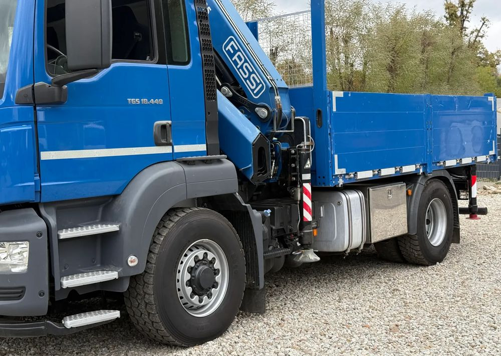 MAN * MAN 18.440 TGS * 4x4 * HDS Fassi F215 * Sprowadzony * 95 000 KM ! * Stan Jak Nowy - Camión caja abierta, Camión grúa: foto 5 MAN * MAN 18.440 TGS * 4x4 * HDS Fassi F215 * Sprowadzony * 95 000 KM ! * Stan Jak Nowy - Camión caja abierta, Camión grúa: foto 5