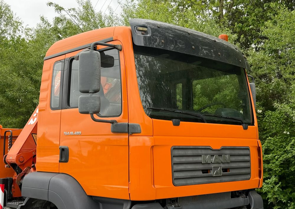 MAN * MAN 18 480 * KIPER WYWROTKA * 4x4 * HDS ATLAS 85* STAN BARDZO DOBRY * Sprowadzony - Volquete camión: foto 4 MAN * MAN 18 480 * KIPER WYWROTKA * 4x4 * HDS ATLAS 85* STAN BARDZO DOBRY * Sprowadzony - Volquete camión: foto 4