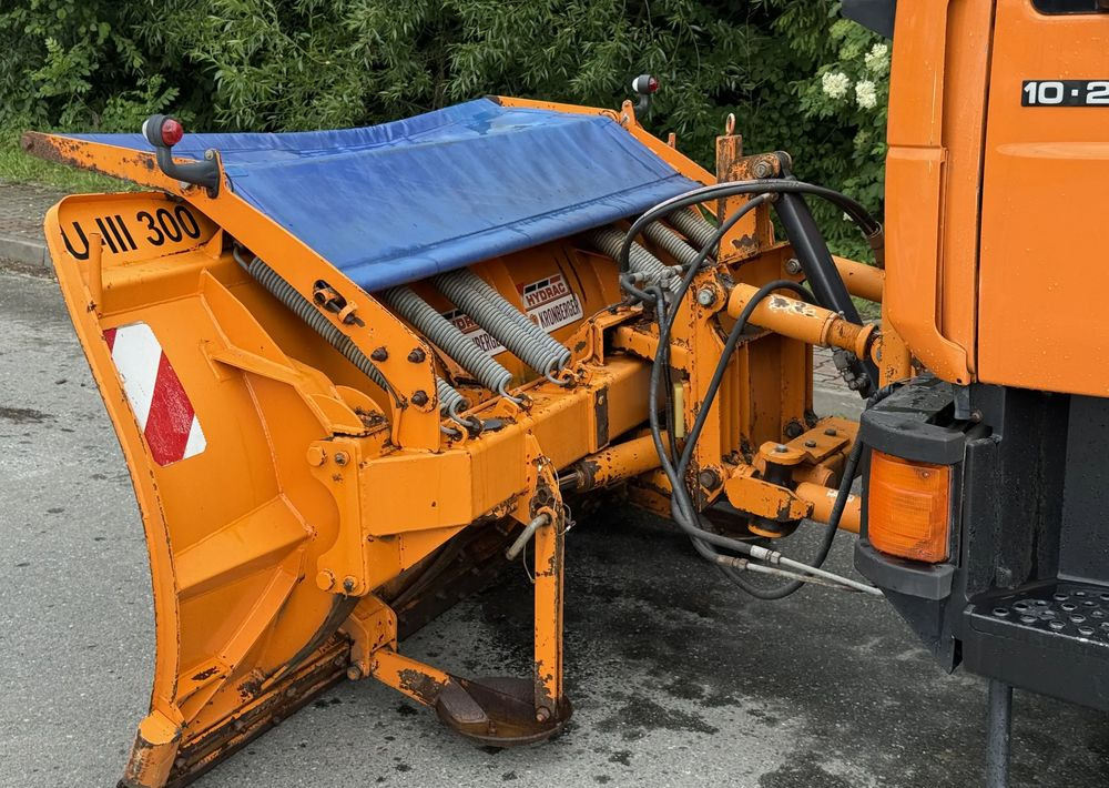 MAN * MAN LE 10.220 *Kiper Wywrotka * 4x4 * Pług Piaskarka * Zimowe Utrzymanie * Sprowadzony * HDS MKG * - Volquete camión: foto 4 MAN * MAN LE 10.220 *Kiper Wywrotka * 4x4 * Pług Piaskarka * Zimowe Utrzymanie * Sprowadzony * HDS MKG * - Volquete camión: foto 4