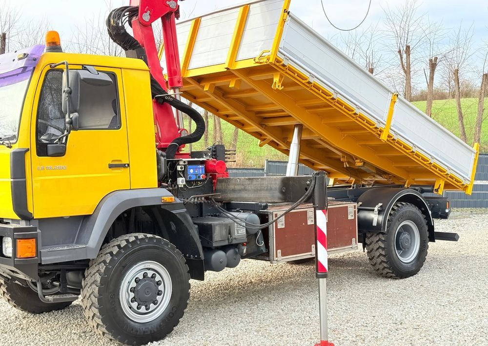 Volquete camión MAN * MAN LE 18.280 * HDS HMF 1560 * Kiper Wywrotka * 4x4 * Sprowadzony * Energetyka *: foto 19 Volquete camión MAN * MAN LE 18.280 * HDS HMF 1560 * Kiper Wywrotka * 4x4 * Sprowadzony * Energetyka *: foto 19