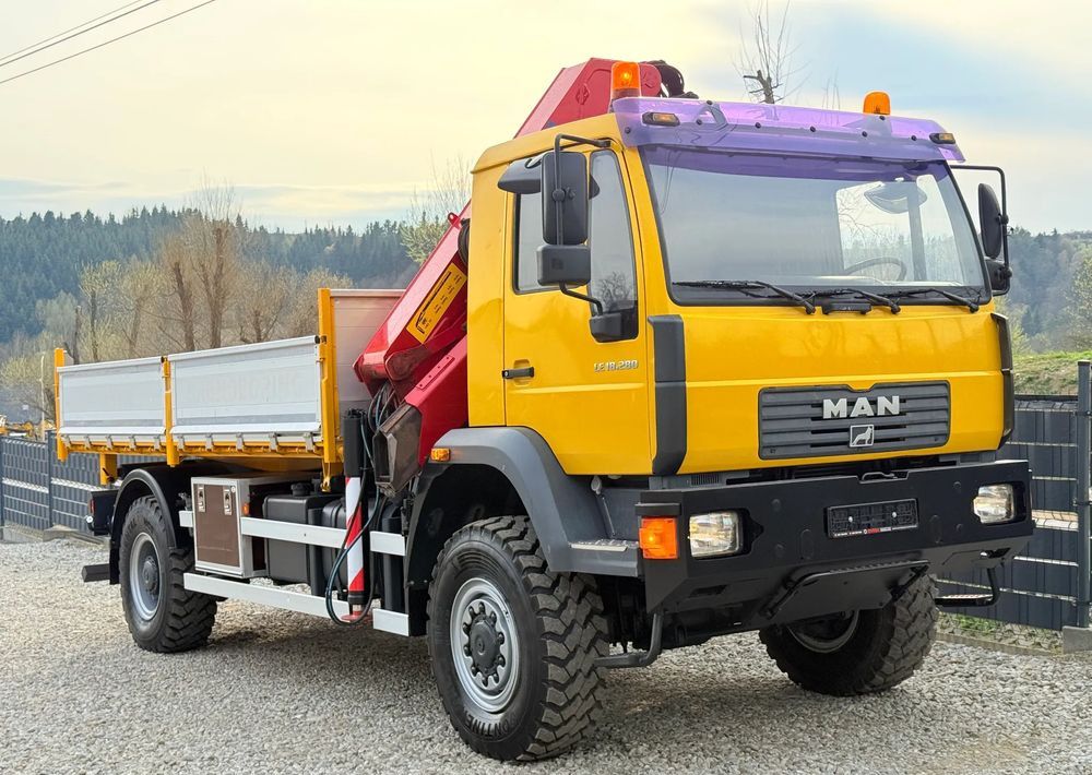 Volquete camión MAN * MAN LE 18.280 * HDS HMF 1560 * Kiper Wywrotka * 4x4 * Sprowadzony * Energetyka *: foto 34 Volquete camión MAN * MAN LE 18.280 * HDS HMF 1560 * Kiper Wywrotka * 4x4 * Sprowadzony * Energetyka *: foto 34