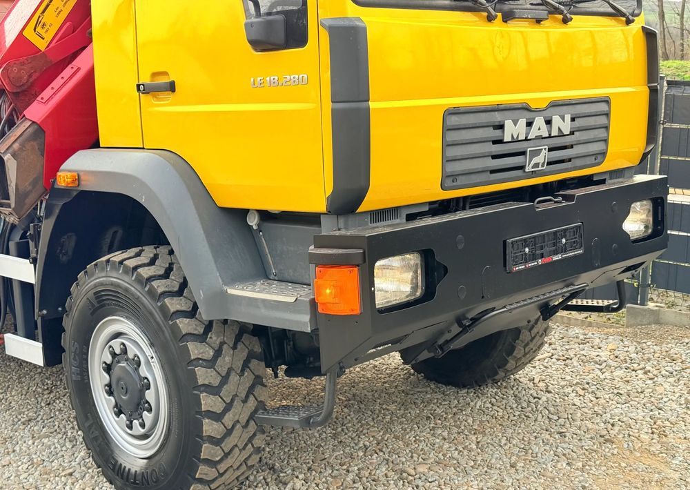 Volquete camión MAN * MAN LE 18.280 * HDS HMF 1560 * Kiper Wywrotka * 4x4 * Sprowadzony * Energetyka *: foto 35 Volquete camión MAN * MAN LE 18.280 * HDS HMF 1560 * Kiper Wywrotka * 4x4 * Sprowadzony * Energetyka *: foto 35