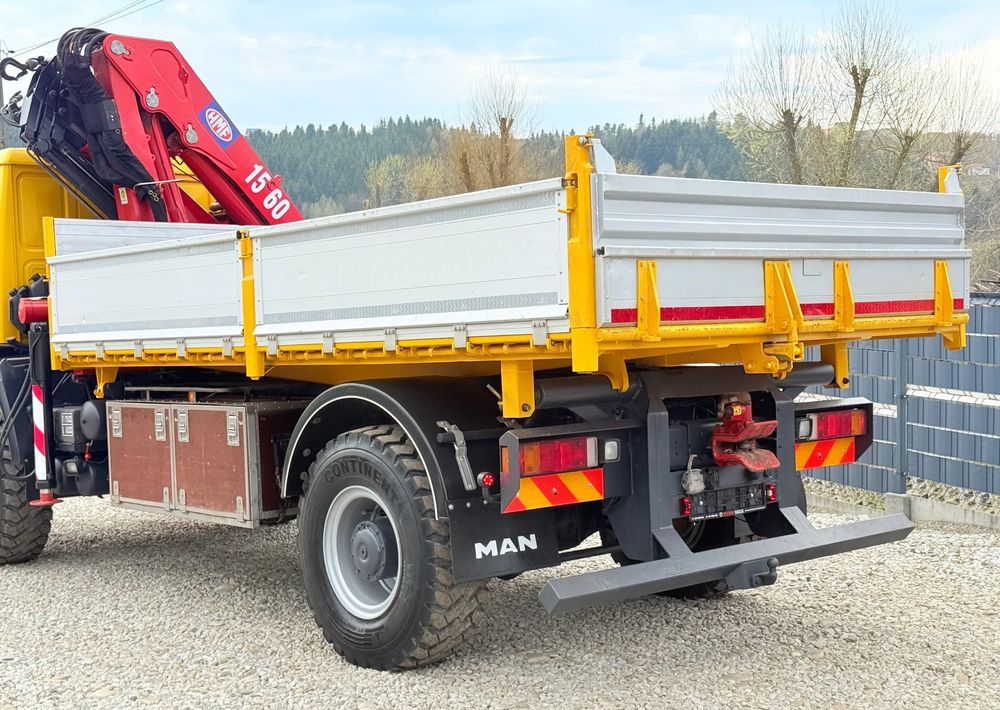 Volquete camión MAN * MAN LE 18.280 * HDS HMF 1560 * Kiper Wywrotka * 4x4 * Sprowadzony * Energetyka *: foto 12 Volquete camión MAN * MAN LE 18.280 * HDS HMF 1560 * Kiper Wywrotka * 4x4 * Sprowadzony * Energetyka *: foto 12
