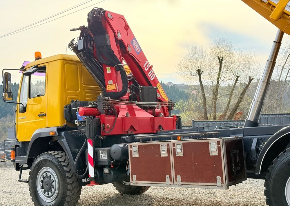 Volquete camión MAN * MAN LE 18.280 * HDS HMF 1560 * Kiper Wywrotka * 4x4 * Sprowadzony * Energetyka *: foto 30 Volquete camión MAN * MAN LE 18.280 * HDS HMF 1560 * Kiper Wywrotka * 4x4 * Sprowadzony * Energetyka *: foto 30