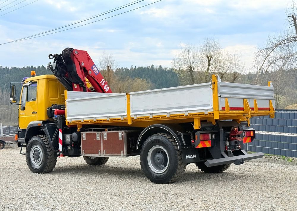 Volquete camión MAN * MAN LE 18.280 * HDS HMF 1560 * Kiper Wywrotka * 4x4 * Sprowadzony * Energetyka *: foto 10 Volquete camión MAN * MAN LE 18.280 * HDS HMF 1560 * Kiper Wywrotka * 4x4 * Sprowadzony * Energetyka *: foto 10