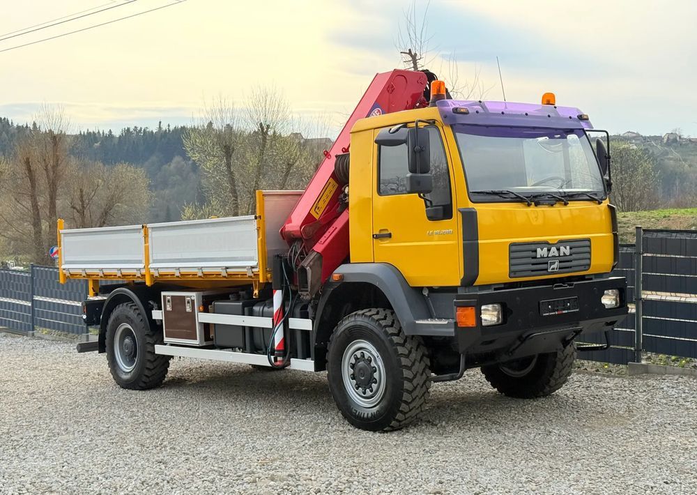 Volquete camión MAN * MAN LE 18.280 * HDS HMF 1560 * Kiper Wywrotka * 4x4 * Sprowadzony * Energetyka *: foto 33 Volquete camión MAN * MAN LE 18.280 * HDS HMF 1560 * Kiper Wywrotka * 4x4 * Sprowadzony * Energetyka *: foto 33