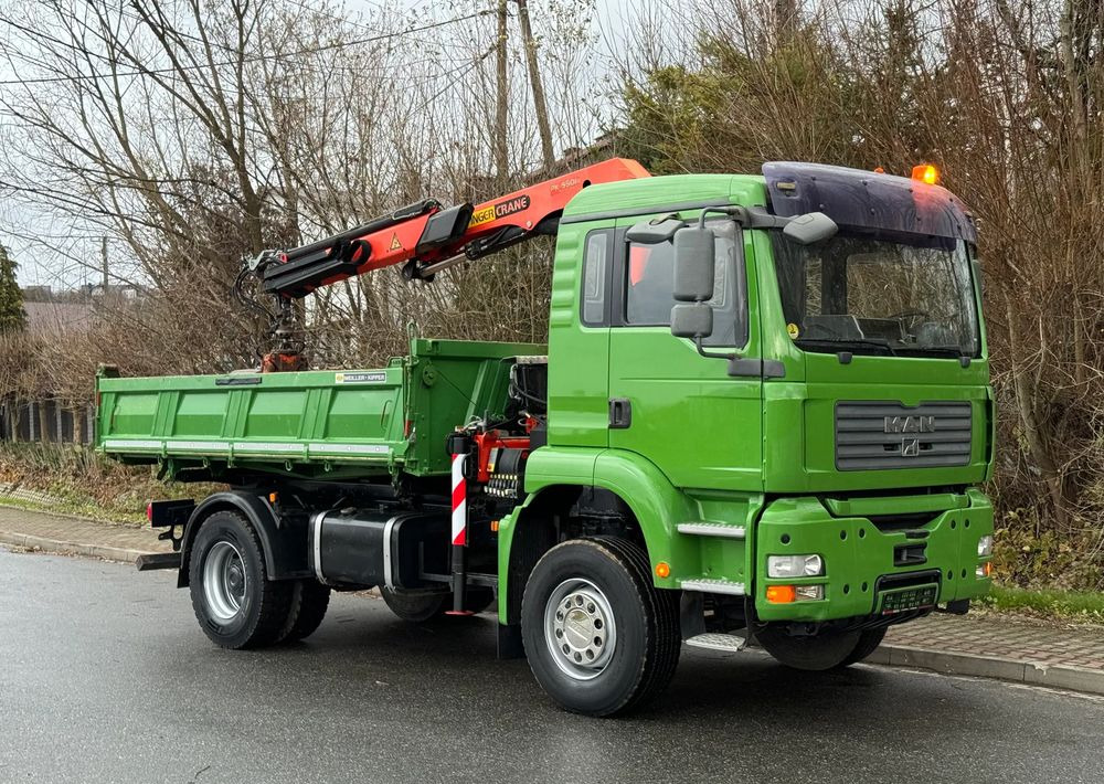 MAN * MAN TGA 18-360 * Kiper Wywrotka * 4x2 * Kran Palfinger PK 9501 Sprowadzony - Volquete camión: foto 2 MAN * MAN TGA 18-360 * Kiper Wywrotka * 4x2 * Kran Palfinger PK 9501 Sprowadzony - Volquete camión: foto 2