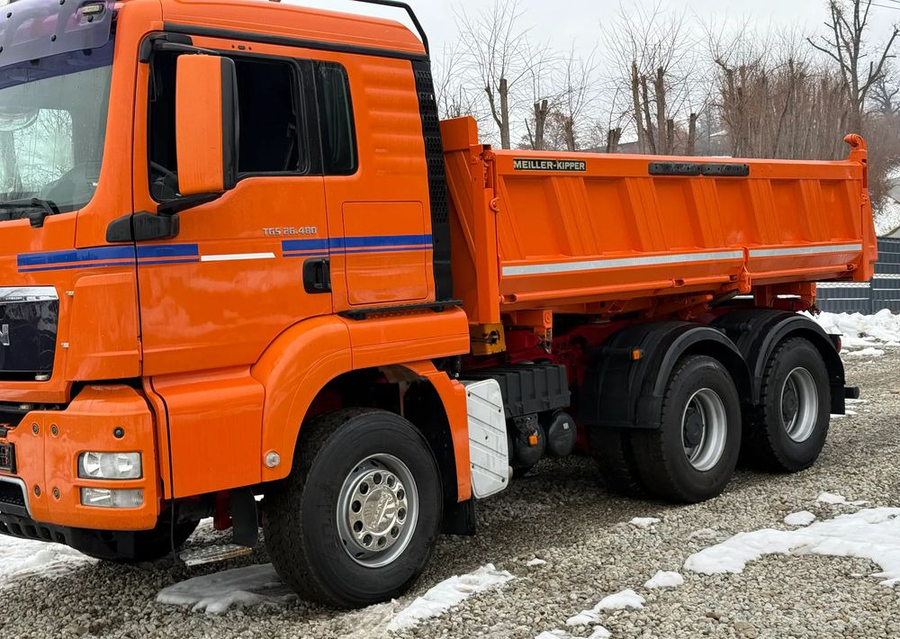 MAN * TGS 26.480 MAN * Kiper / Wywrotka * 6x4 * Sprowadzona * Bordmatik * Stan Perfekcyjny - Volquete camión: foto 5 MAN * TGS 26.480 MAN * Kiper / Wywrotka * 6x4 * Sprowadzona * Bordmatik * Stan Perfekcyjny - Volquete camión: foto 5