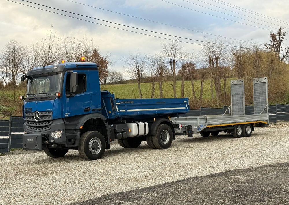 Mercedes-Benz * Arocs * 4X4 * JAK NOWY * Wywrotka Kiper Meiller+ Przyczepa * Zestaw Sprowadzony * 80.700 km Oryginalnie * Mercedes - Volquete camión: foto 2 Mercedes-Benz * Arocs * 4X4 * JAK NOWY * Wywrotka Kiper Meiller+ Przyczepa * Zestaw Sprowadzony * 80.700 km Oryginalnie * Mercedes - Volquete camión: foto 2