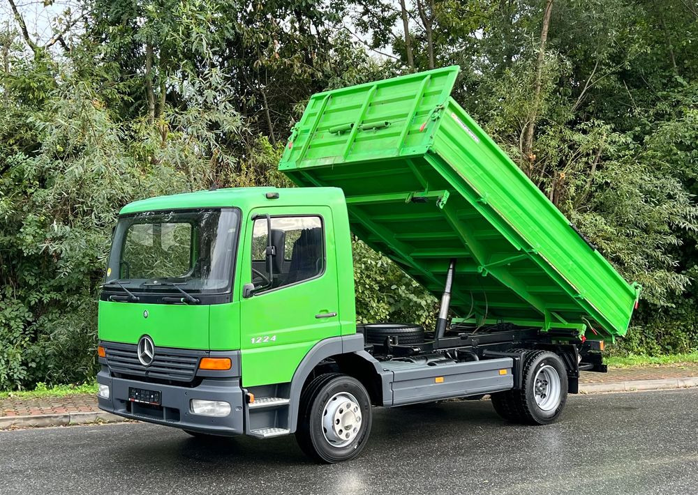 Mercedes-Benz * MERCEDES ATEGO 1224 KIPER * WYWROTKA MEILLER x3 BARDZO DOBRY STAN - Volquete camión: foto 1 Mercedes-Benz * MERCEDES ATEGO 1224 KIPER * WYWROTKA MEILLER x3 BARDZO DOBRY STAN - Volquete camión: foto 1