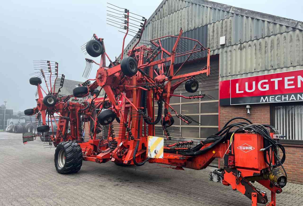 Kuhn GA 15021 4 elements hark, rotorhark, zwiller, rugger, weidebouwmachines - Henificadora: foto 2 Kuhn GA 15021 4 elements hark, rotorhark, zwiller, rugger, weidebouwmachines - Henificadora: foto 2