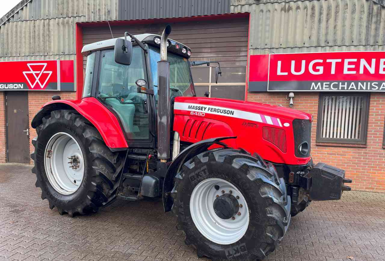 Massey Ferguson 6480 Dyna-6 T3 tractoren - Tractor: foto 2 Massey Ferguson 6480 Dyna-6 T3 tractoren - Tractor: foto 2