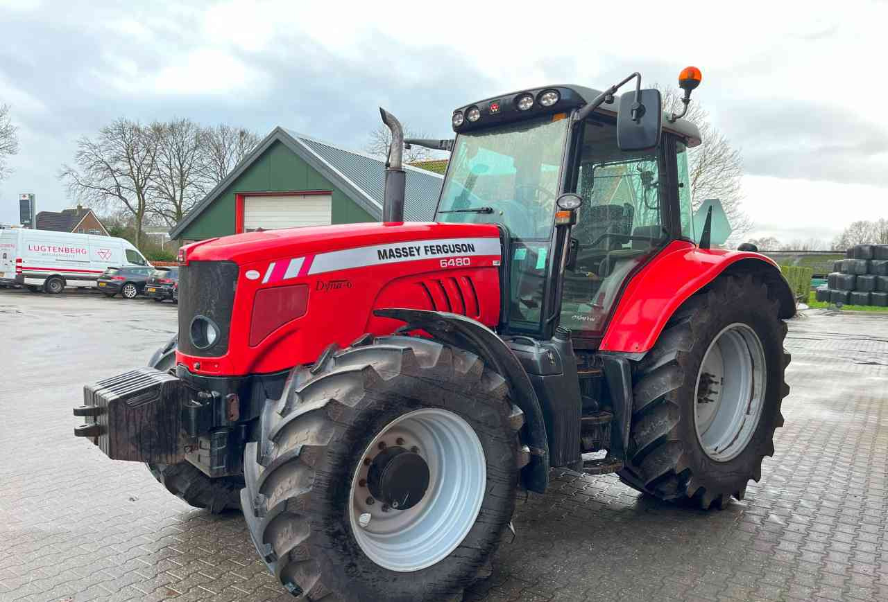 Massey Ferguson 6480 Dyna-6 T3 tractoren - Tractor: foto 3 Massey Ferguson 6480 Dyna-6 T3 tractoren - Tractor: foto 3
